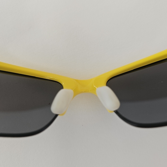 Oakley Fast Jacket  Sunglasses Lemon peel polarized black extra brown lens case - Picture 16 of 16